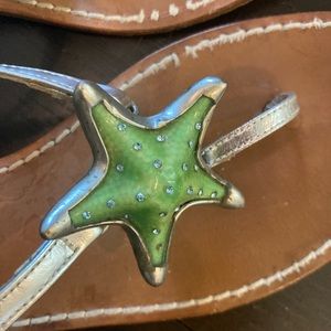 Vintage vintage, hard to come by hand made in Naples, Italy sandals.